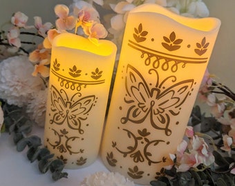 Encanto Flameless Candle with Base