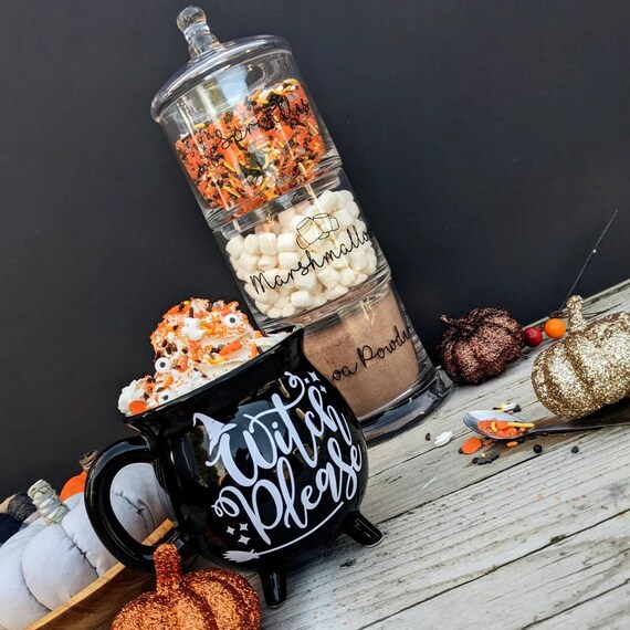 ロイヤルウースター　シュガーキャンディポット Hot Chocolate Station | Family Christmas Gift | Personalised Xmas