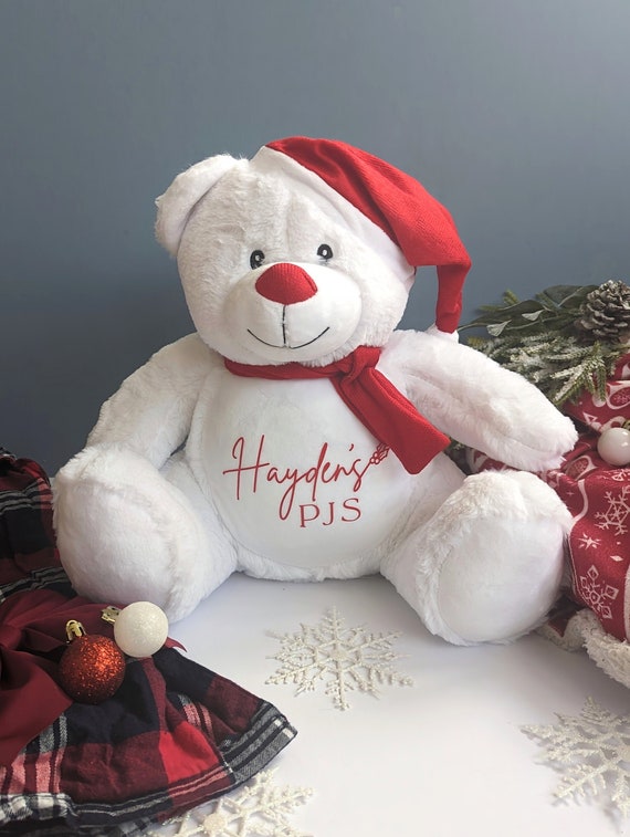 Peluches navideños personalizados Peluches personalizados para la