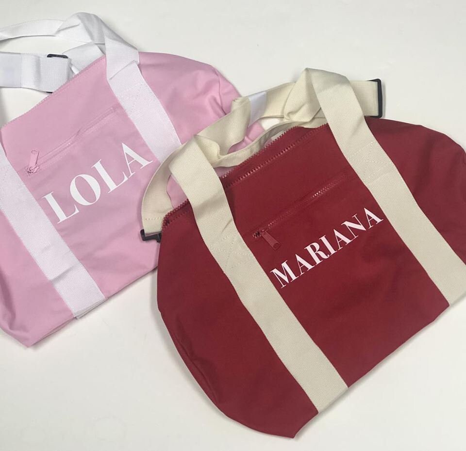 University bag personalized