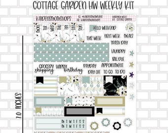 Cottage Garden - Hobonichi Weeks Weekly Kit - NEW FORMAT