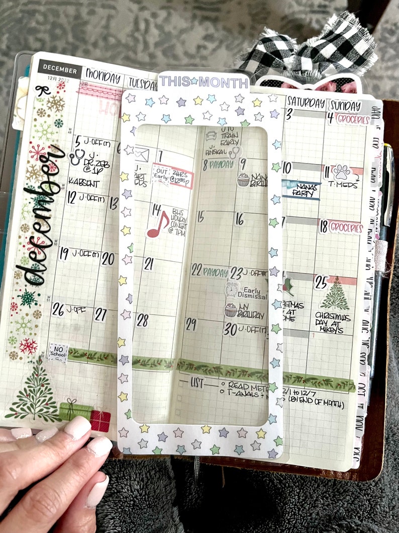 STARS - Hobonichi Weeks Book Marks - This week - Today - This Month bild 5
