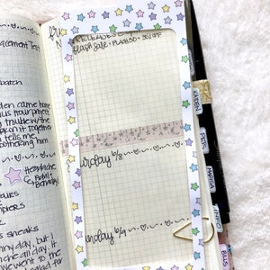 STARS - Hobonichi Weeks Book Marks - This week - Today - This Month bild 4