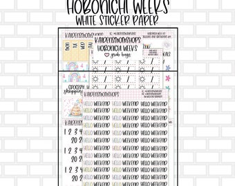 Hobonichi Weeks Sticker Grab Bags - NOT OOPS!