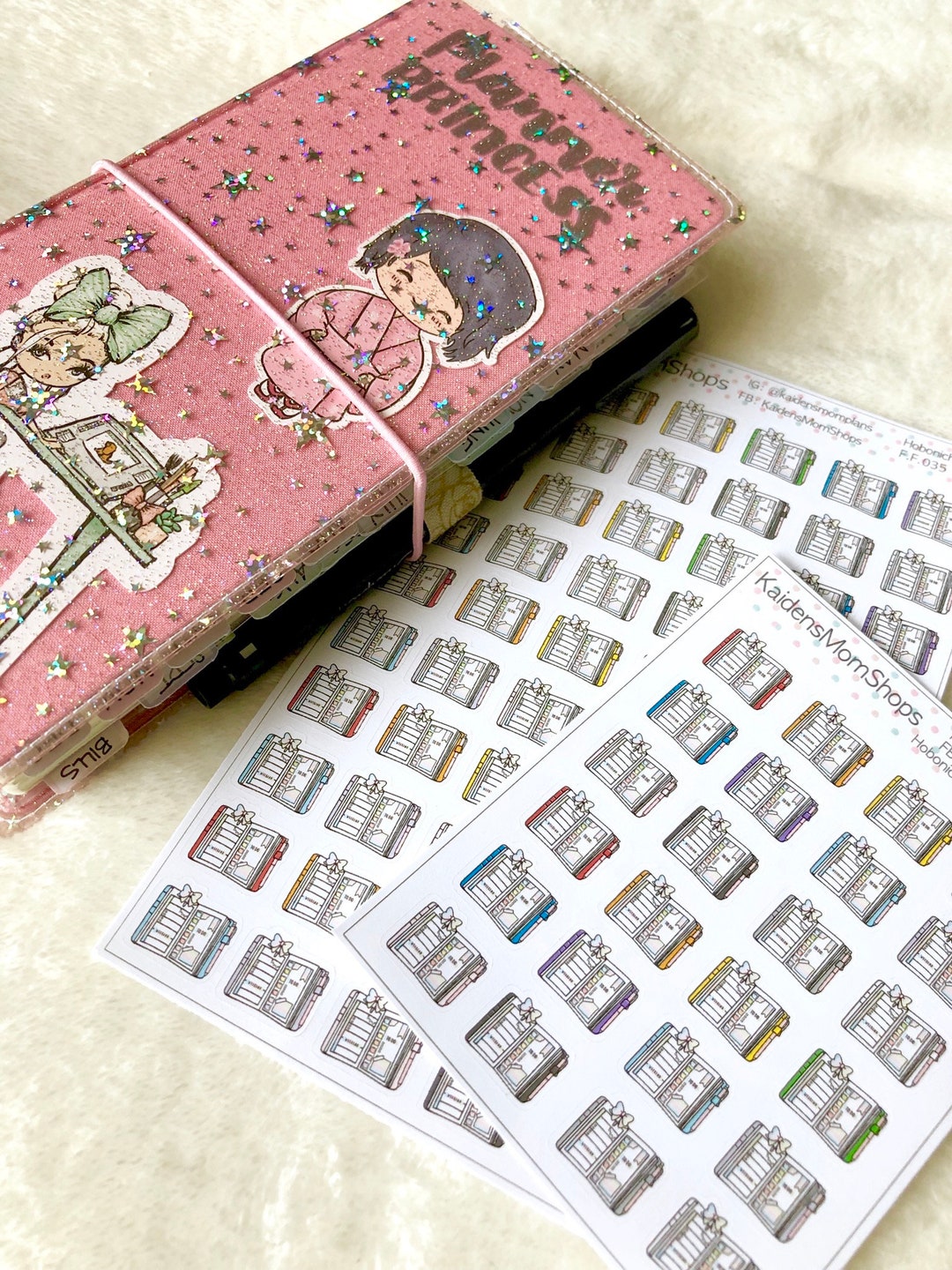 Hobonichi Weeks Planner Stickers - Full or Mini Sheet - for Erin ...