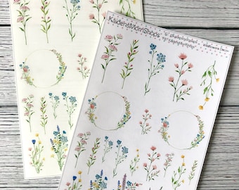 Wildflowers Deco Full sheet