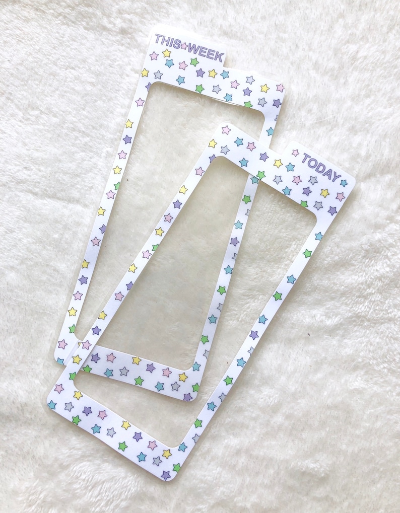 STARS - Hobonichi Weeks Book Marks - This week - Today - This Month bild 1