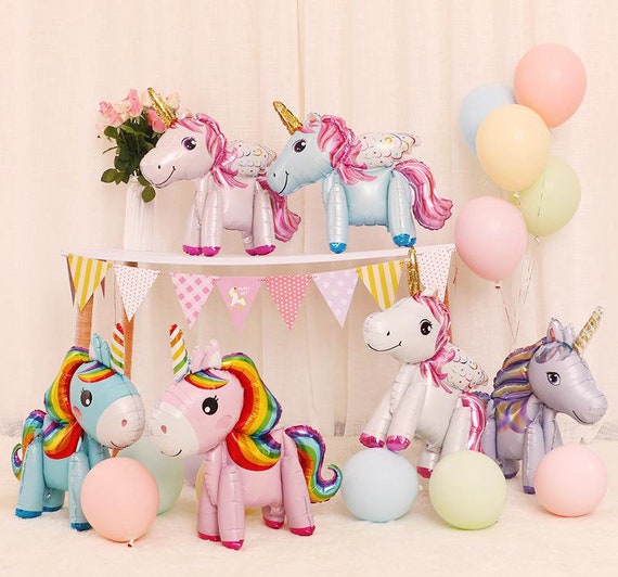 24 Stand up Right Unicorn Balloons Unicorn Birthday Party Unicorn