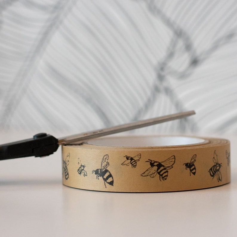 Packing Tape with Bee Design from the Honey Bee Collection image 3