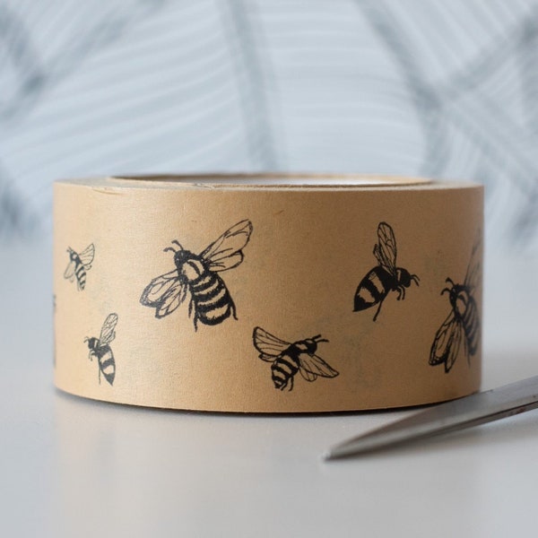 Packing Tape with Bee Design from the Honey Bee Collection