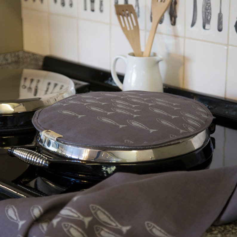 Aga Pad Aga Topper Chef's Pad Aga Hob Lid Mat Fish Aga Etsy