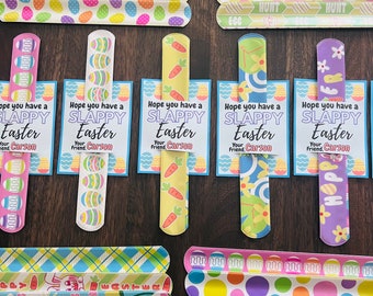 Easter Slap Bracelets *Assembled & Personalized*