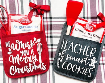 Kit de agarraderas navideñas para galletas