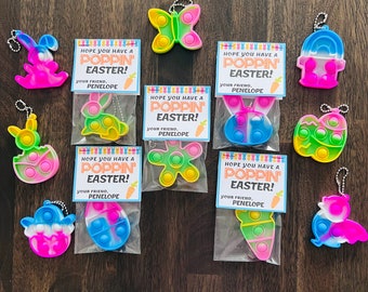 Easter Pop-It Keychains *Assembled & Personalized*