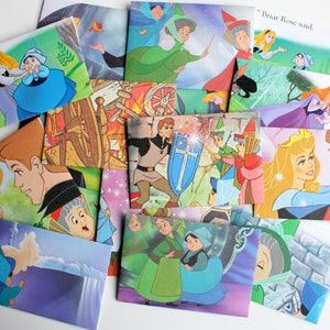 Sleeping Beauty Envelopes, Princess Party, Sleeping Beauty Theme, Princess Theme