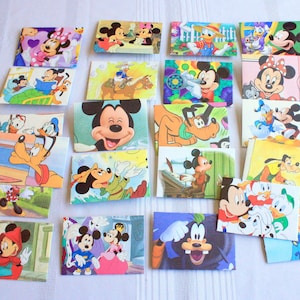 Buste Disney, personaggi misti o personaggio selezionato, Topolino, Pippo, Paperino, festa Disney, tema Disney