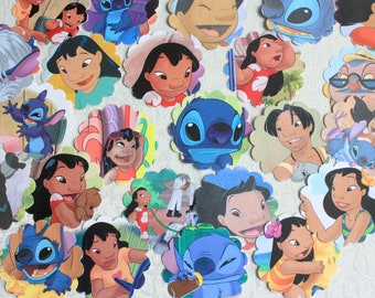 Dispersos de Lilo y Stitch, confeti de Lilo y Stitch, fiesta de Lilo y Stitch, temática de Lilo y Stitch, decoración de Lilo y Stitch