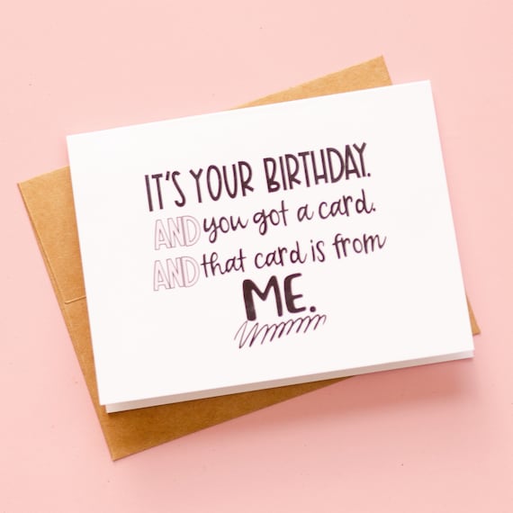 Best Day Ever Birthday Card Cute Birthday Card Greeting Card A2