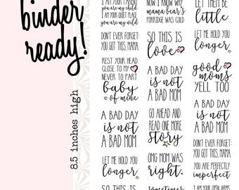 Tienes esto, mama Planner Pegatinas Mom Life Planner Pegatinas Parte 1 Pegatinas de cita de mamá ? Pegatinas de maternidad de vida real (#098)