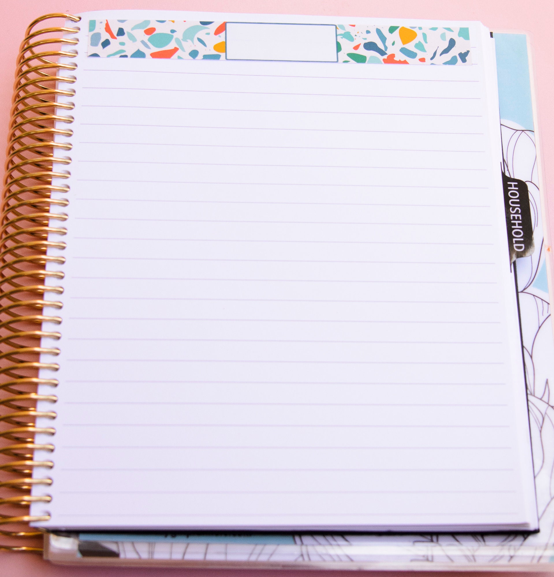 Listmaking Header Sticker Kit in Colorful Notes Pages Kits - Etsy