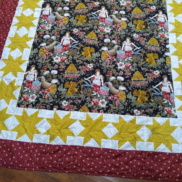 Modern Americana Quilted Blanket NCU0DQQ0535