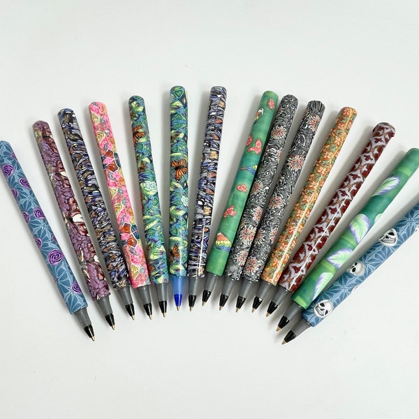 Polymer Clay Pen Etsy