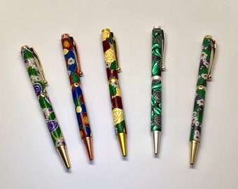 Polymer Clay Pens - Twist Refillable Pens