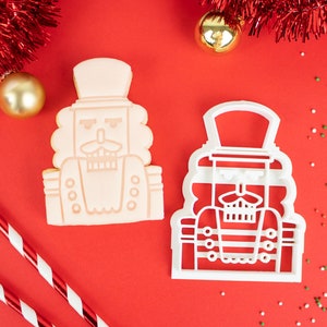 Nussknacker Ausstechform|Weihnachts Ausstechform|Fondant Ausstechform|3D gedruckt|3D gedruckte Ausstechform