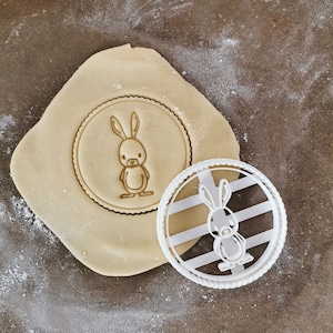 Bunny cookie cutter|Easter cookie cutter|Easter bunny|Fondant cutter|3D printed|3D printed cookie cutter|Animal