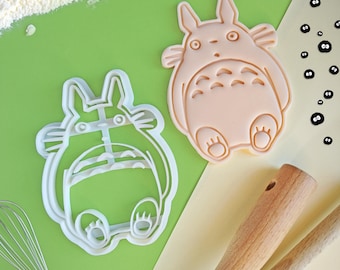 Totoro koekvorm, studio Ghibli cadeau, my neighbor Totoro 3d geprint