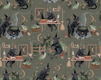 Dear Stella - Goblincore Collection by Rae Ritchie - 100% Quilter Weight Cotton - Goblincore