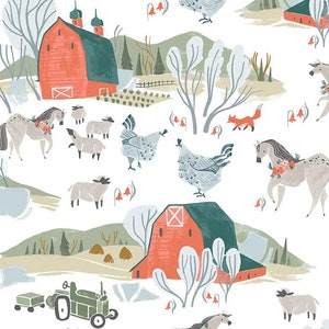 Rae Ritchie - Poppy Prairie - Premium Quilting Weight Cotton - Dear Stella - Collection Poppy Prairie