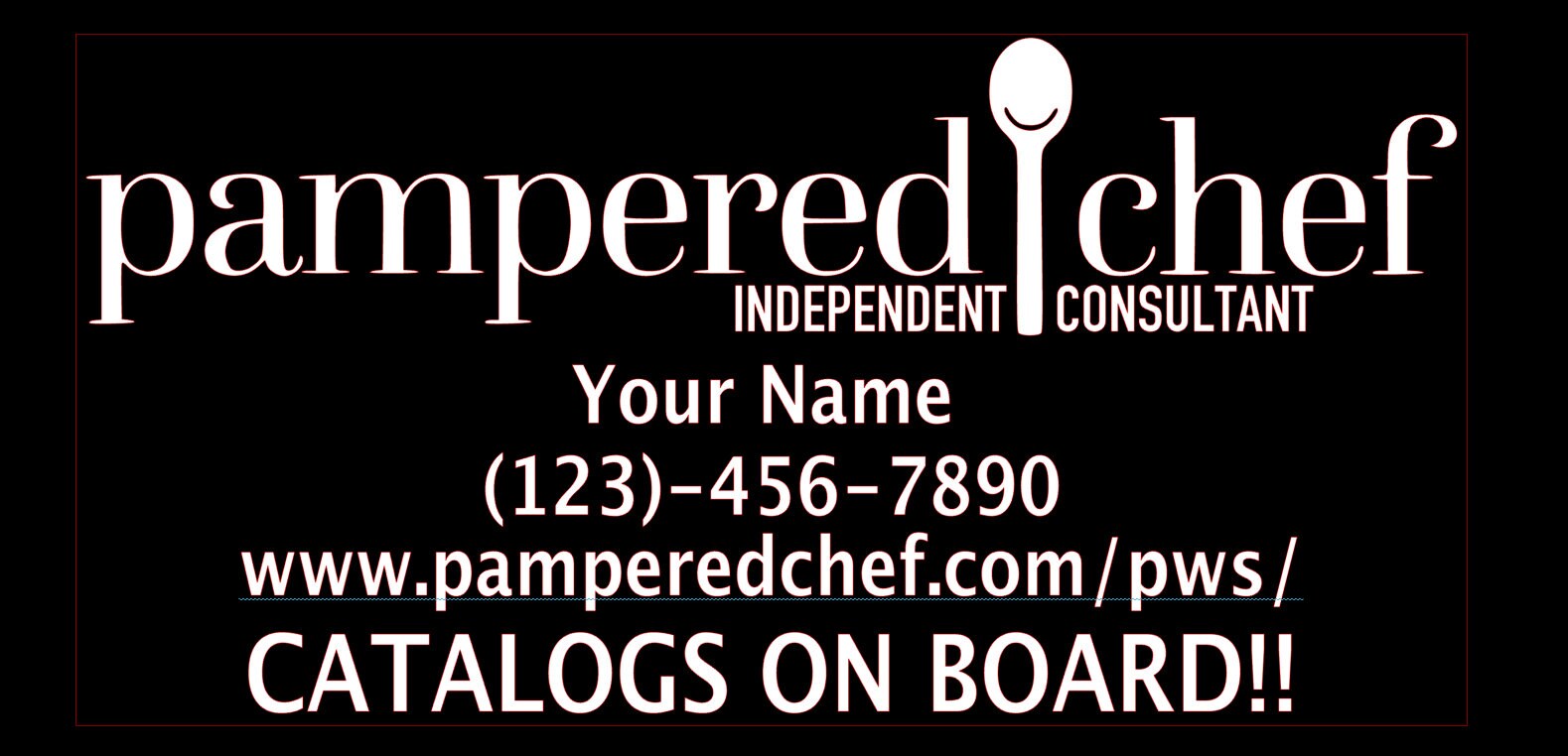 Pampered Chef Auto Stickers Etsy