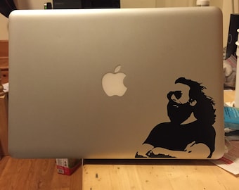 Jerry Garcia vinyl sticker