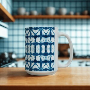 Shibori Coffee Mug - Etsy