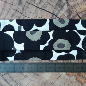 Washable Handmade Face mask with Marimekko fabric from Finland image 2