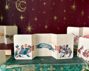 Vintage Christmas Cracker Card “Nutcracker” , Hand Illustrated Card by UK artist Manymoon Fables