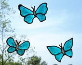 Window decals, stained glass like window stickers for cars, static cling