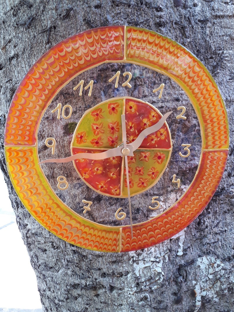 Clock for table modern pink and gold wall clock girls room desk clock