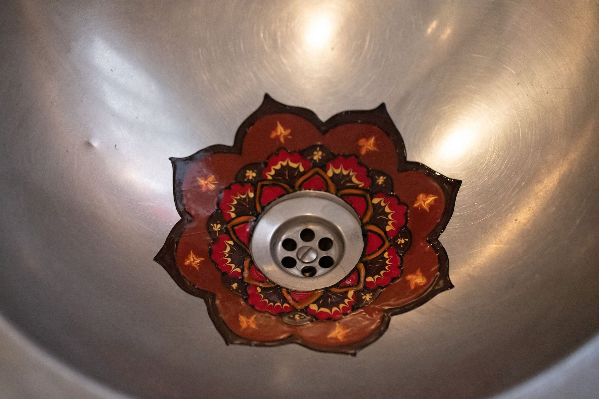 Sink Mandala Decal Bathroom Art Bath Sticker Selfadhesive Etsy