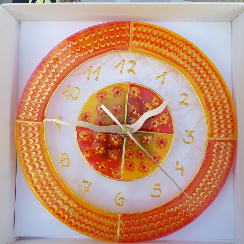Clock for table modern pink and gold wall clock girls room desk clock