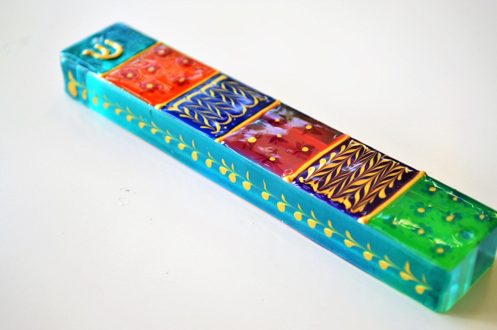 Contemporary Unique Mezuzah Case Fits 3.9 and Etsy