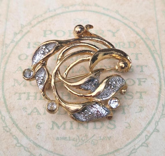 Broche Ancienne Début 1900 - Vintage Rétro - Bijou D'époque Occasion