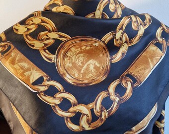 Vintage silk original stole ② Vintage Stole Mink Stole Autumn Haze Silk Lined 1950S – The