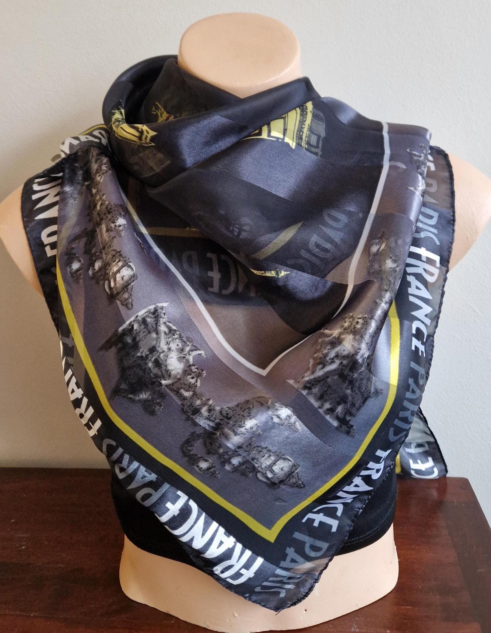 Tourist Scarf France - Etsy