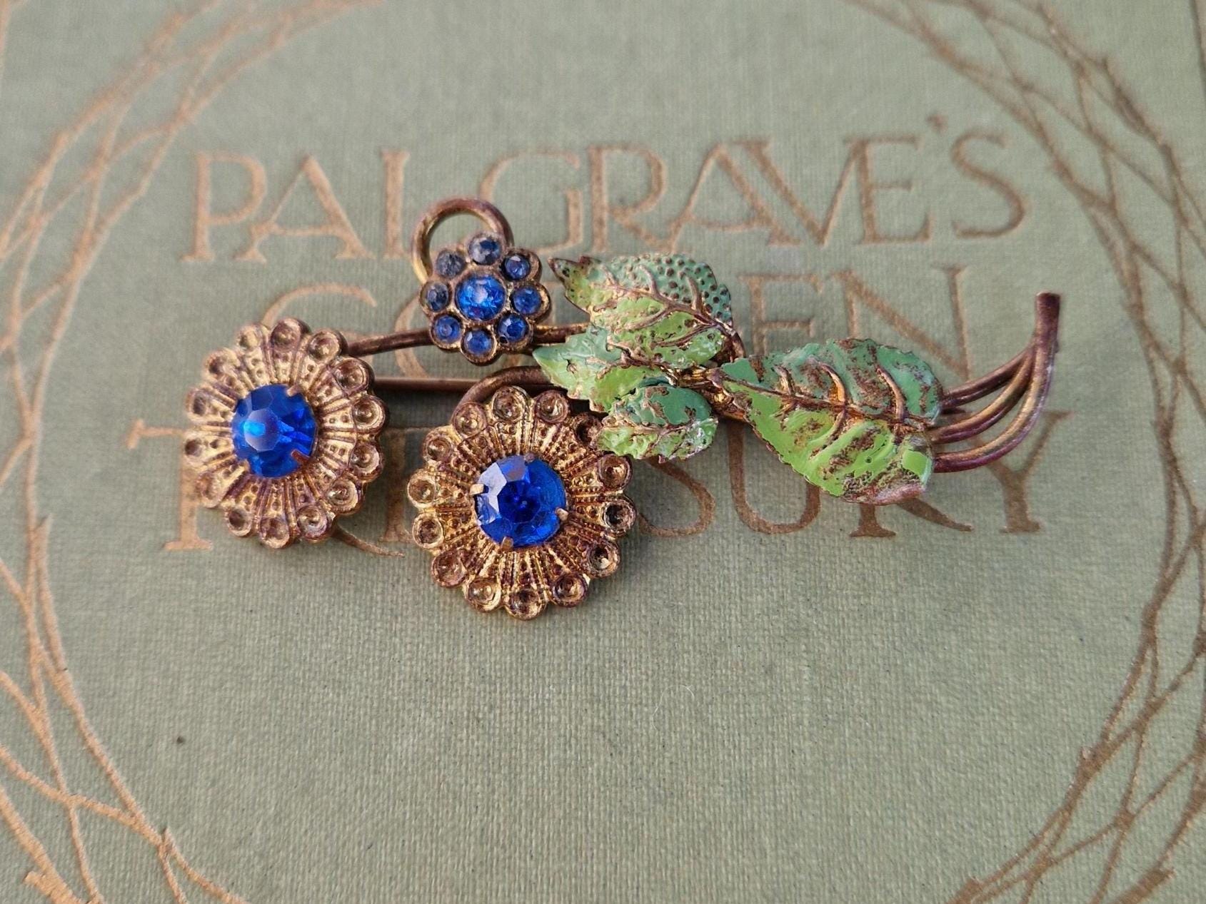 Czech glass brooch - Etsy 日本