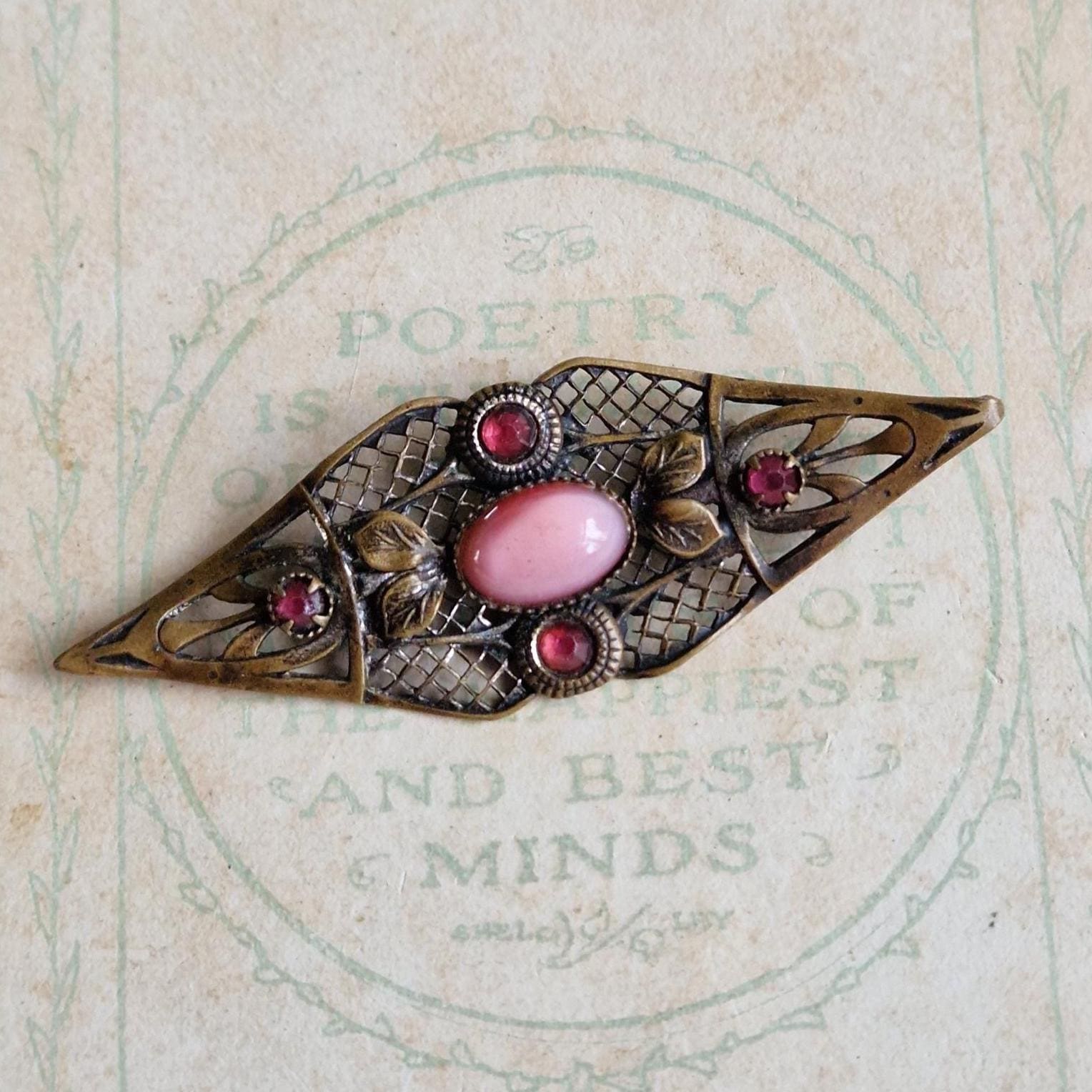 フィリグリーチェコブローチ - Etsy 日本