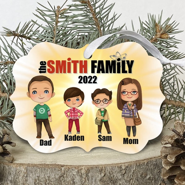 Big Bang Theory Ornament Etsy