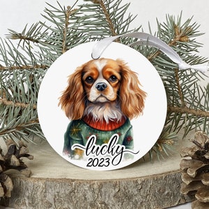 Cavalier king store charles spaniel sweater