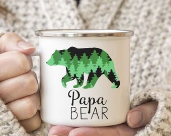 Papa Bear Camping Mug